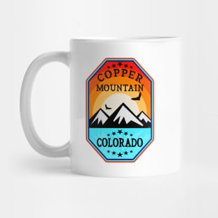 Copper Mountain Colorado Skiing Mountain Sunrise Mug